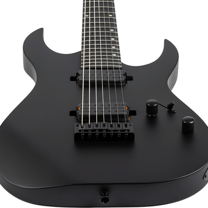 Spira S-407 MBK Electric Guitar, Matte Black