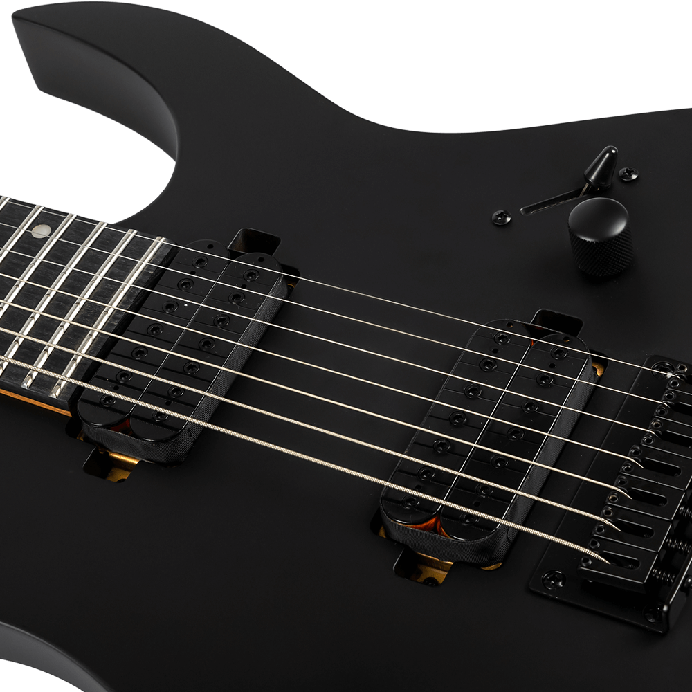 Spira S-407 MBK Electric Guitar, Matte Black