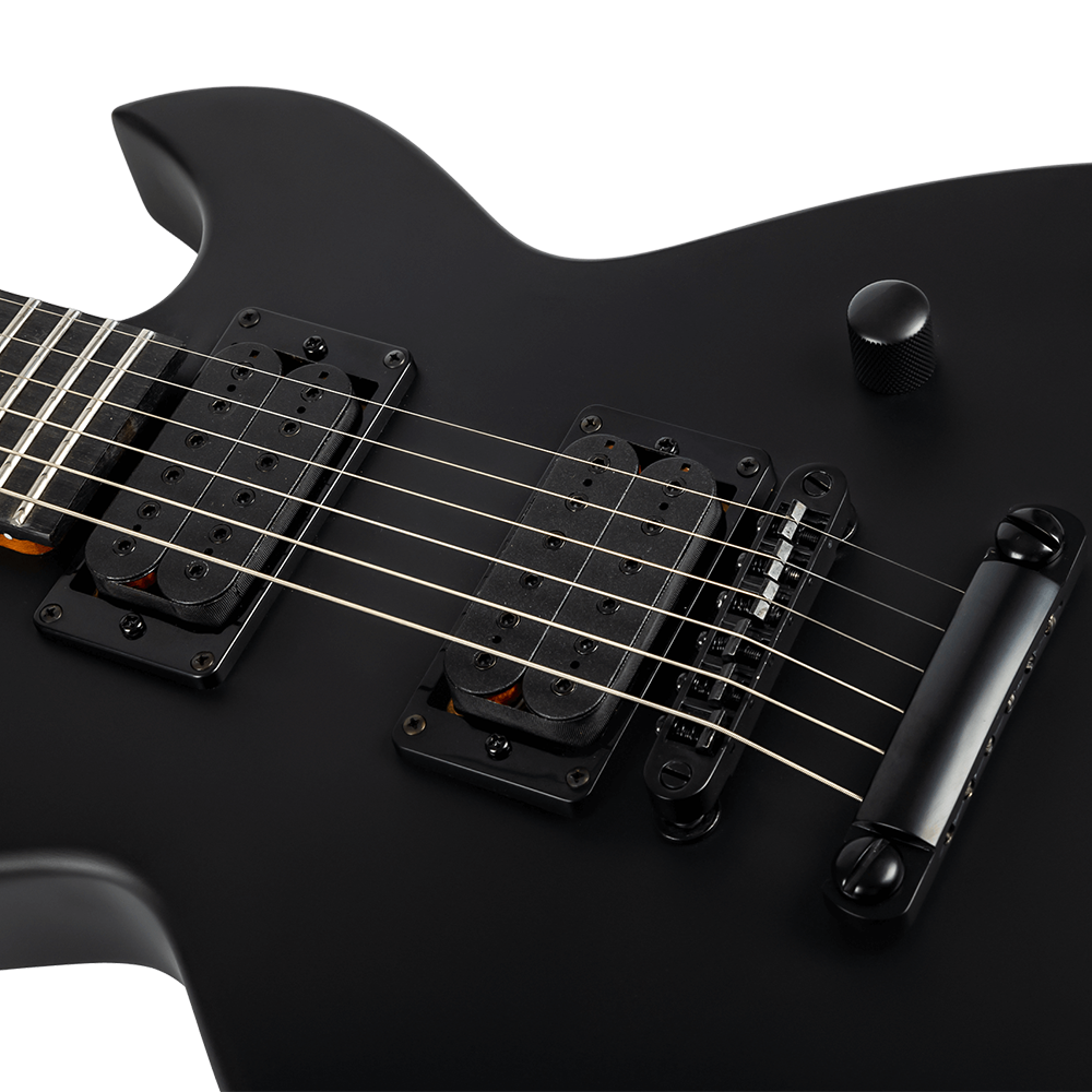 Spira L-400 MBK Electric Guitar, Matte Black