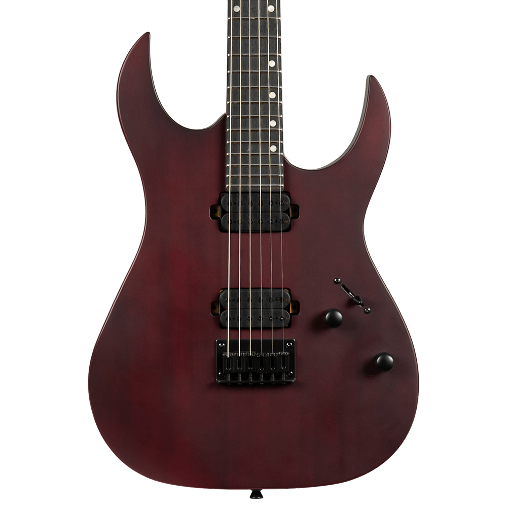 Spira S-400 MWR Electric Guitar, Satin Wine Red