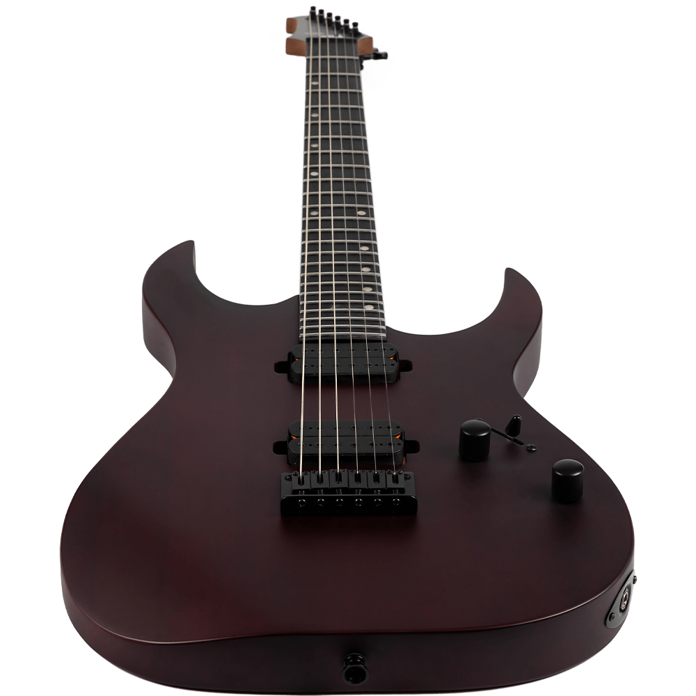 Spira S-400 MWR Electric Guitar, Satin Wine Red