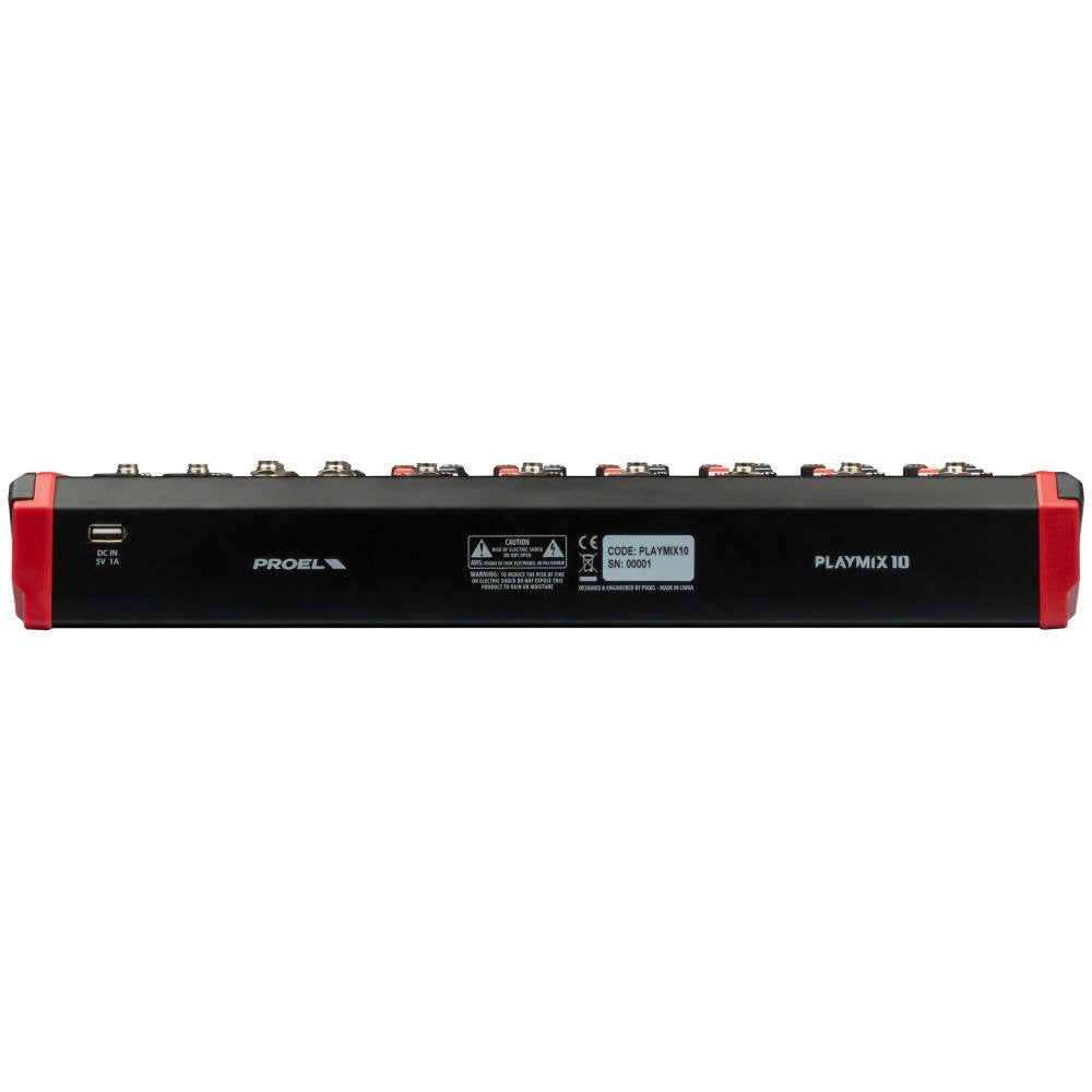 Proel PLAYMIX10, 10-channel Compact Mixer