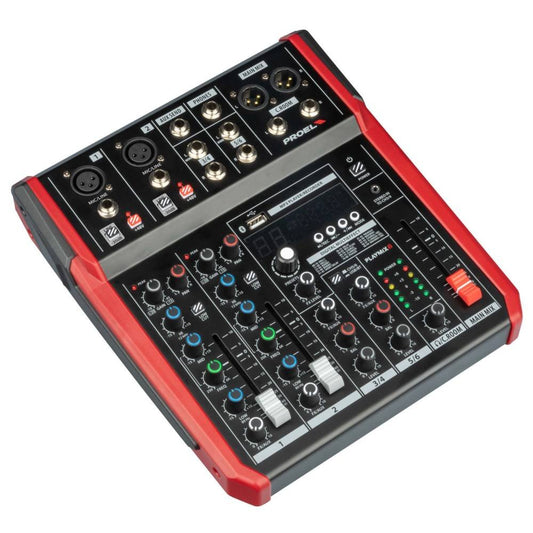 Proel PLAYMIX6 6-channel Compact Mixer