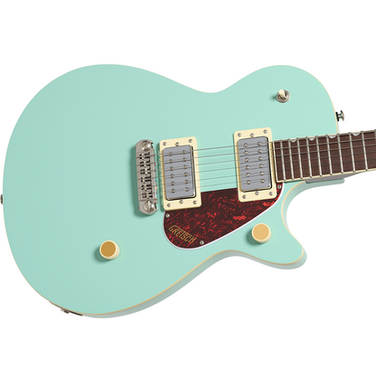 Gretsch Streamliner Jet Club Single-Cut with Wraparound, Mint Metallic
