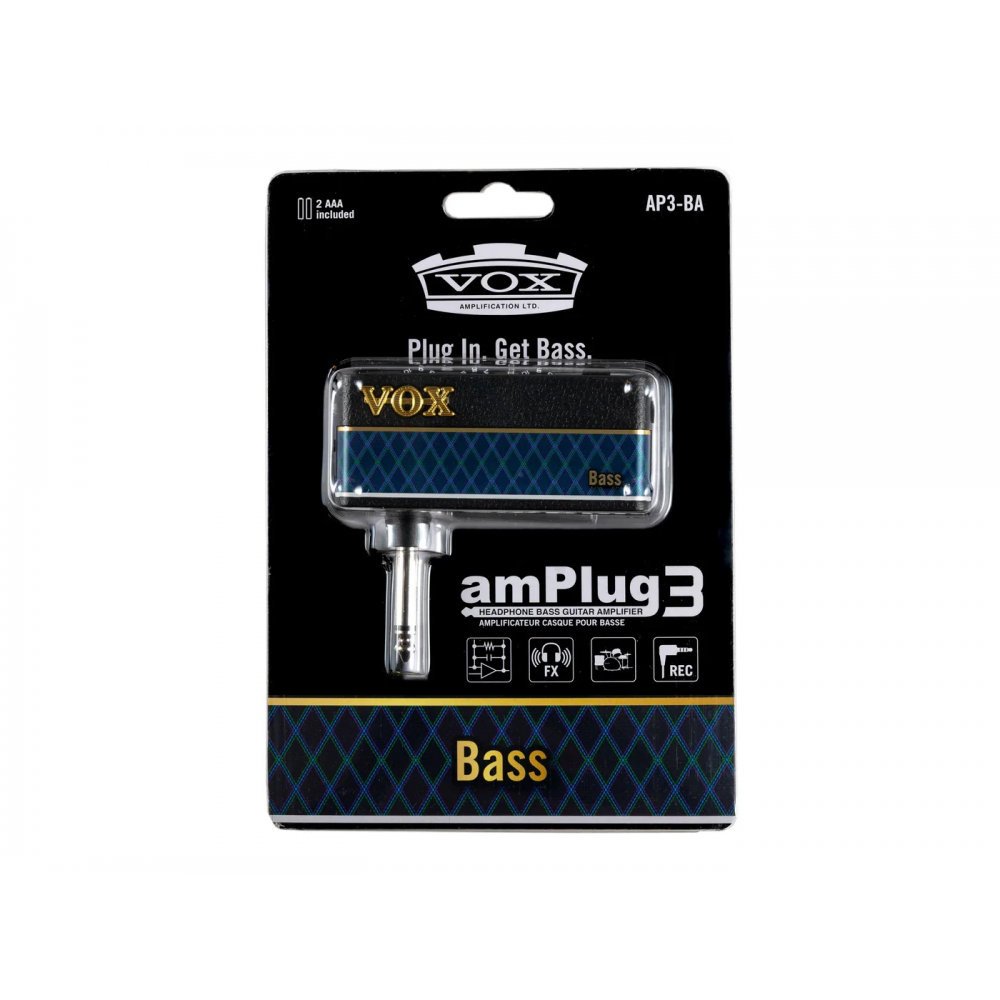 Vox amPlug3 Bass Guitar Headphone Amplifier