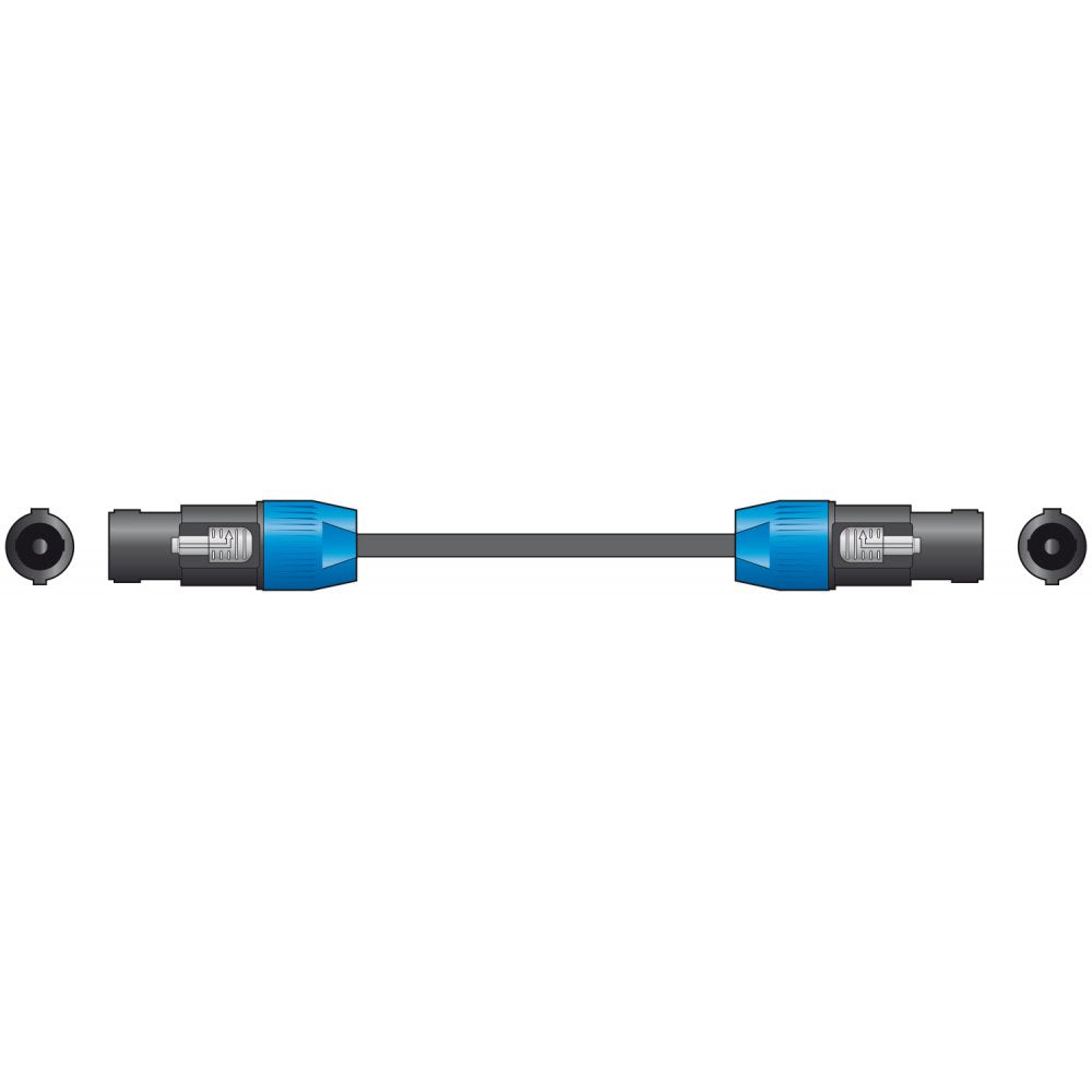 QTX Essential Speaker Leads Speaker Plug - Speaker Plug 6.0m