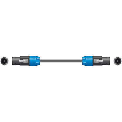 QTX Essential Speaker Leads Speaker Plug - Speaker Plug 6.0m