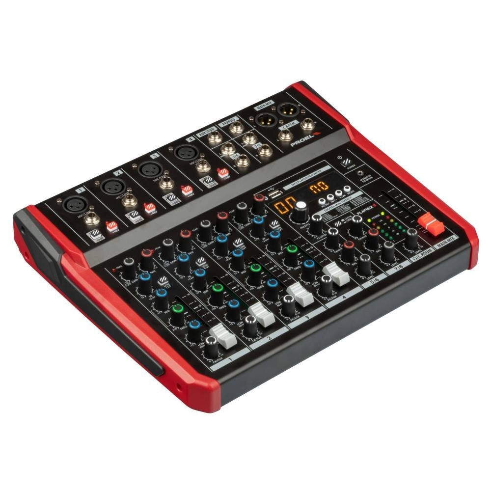 Proel PLAYMIX8 8-channel Compact Mixer