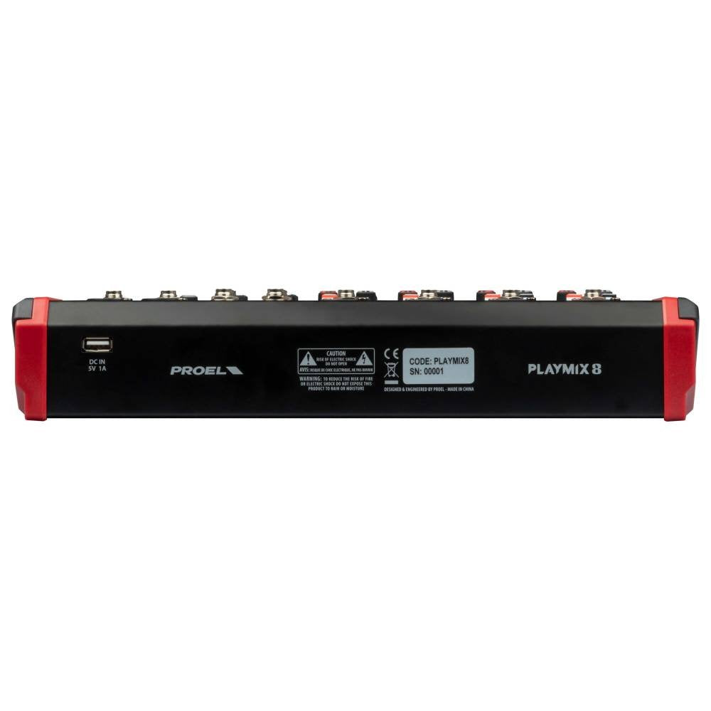 Proel PLAYMIX8 8-channel Compact Mixer