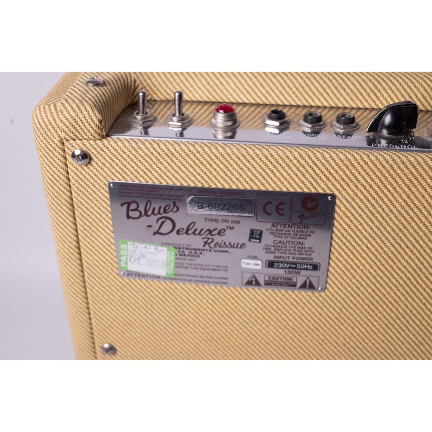 Fender Blues Deluxe Reissue, Tweed, 2014