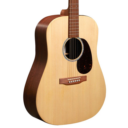 Martin D-X2E Mahogany, X-Series Electro-Acoustic Guitar, Natural