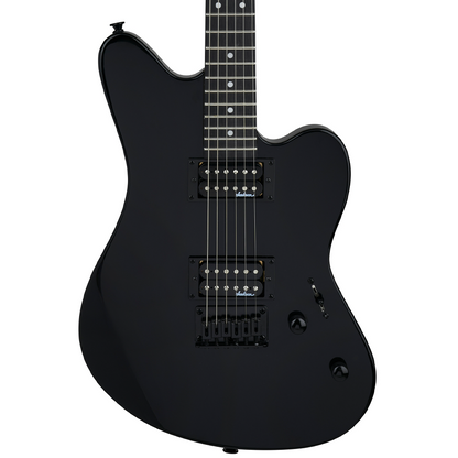 Jackson JS Series Surfcaster JS22 Electric Guitar, Satin Black