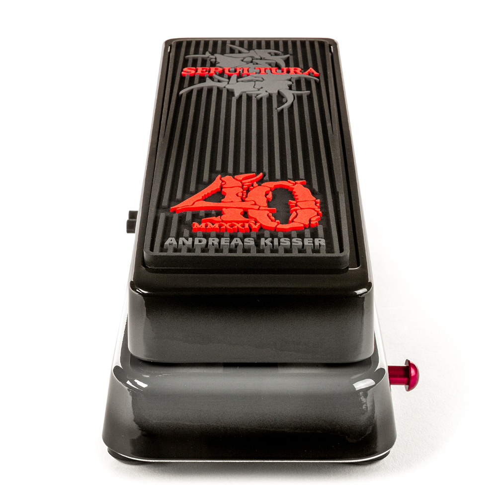 Jim Dunlop Sepultura 40th Anniversary Cry Baby Wah Effects Pedal