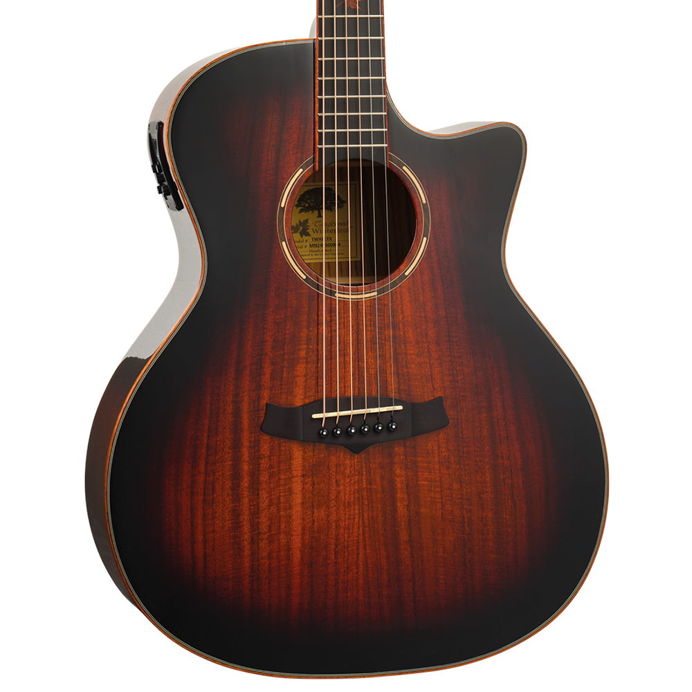 Tanglewood TWX6CEK Grand Auditorium Electro-Acoustic Guitar, Autumn Burst Gloss
