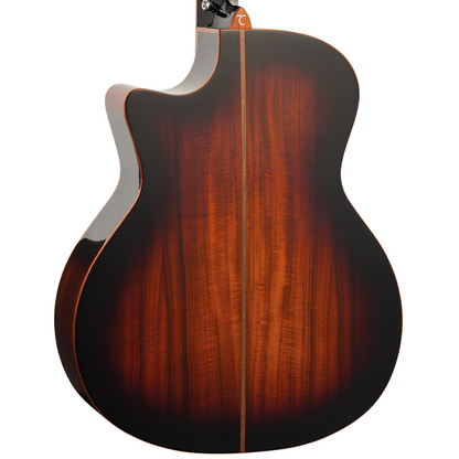 Tanglewood TWX6CEK Grand Auditorium Electro-Acoustic Guitar, Autumn Burst Gloss