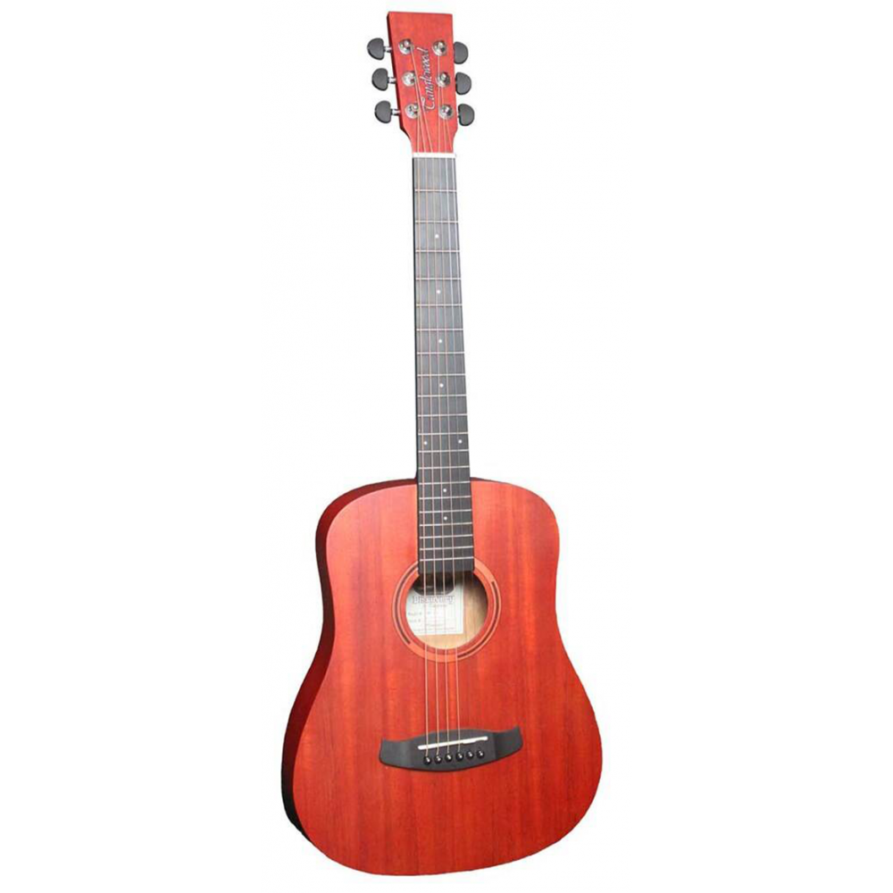 Tanglewood TWR TR Roadster Travel Guitar, Red