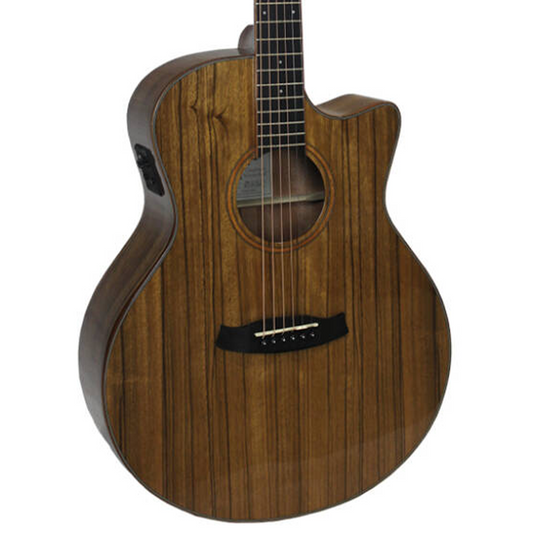 Tanglewood TW4E VC Electro-Acoustic Guitar, Pacific Walnut