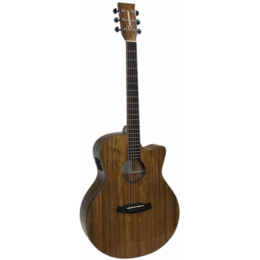 Tanglewood TW4E VC Electro-Acoustic Guitar, Pacific Walnut
