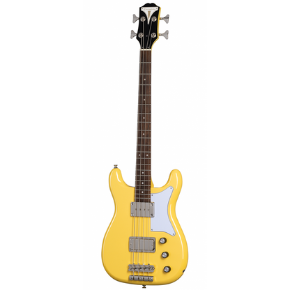 Epiphone Newport Electric Bass Guitar, Sunset Yellow
