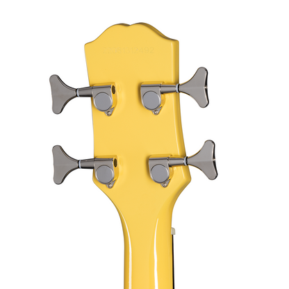Epiphone Newport Electric Bass Guitar, Sunset Yellow