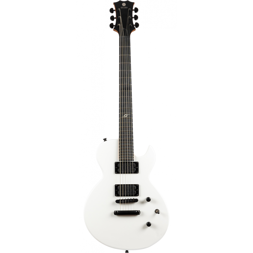 Spira L-400 MWH Electric Guitar, Matte White