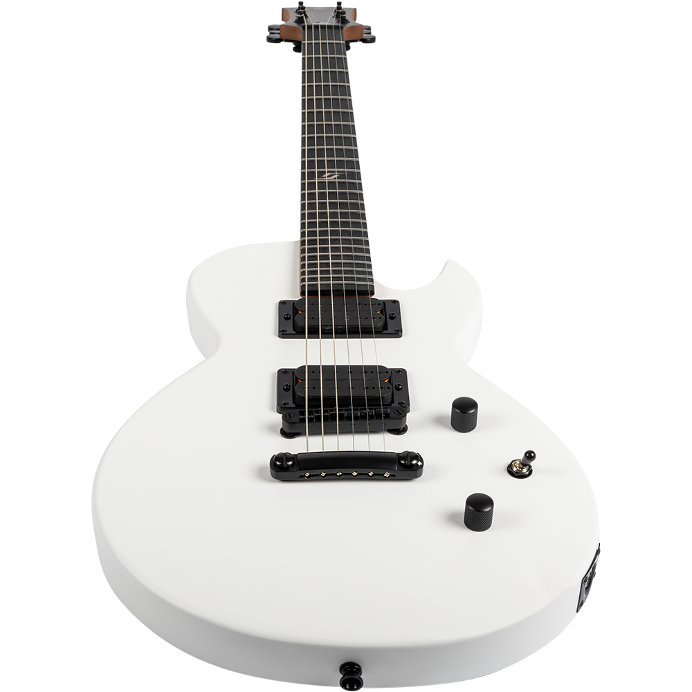 Spira L-400 MWH Electric Guitar, Matte White