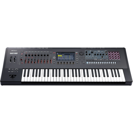Roland Fantom 6 EX 61-Note Workstation Synthesizer, Black (B-Stock)