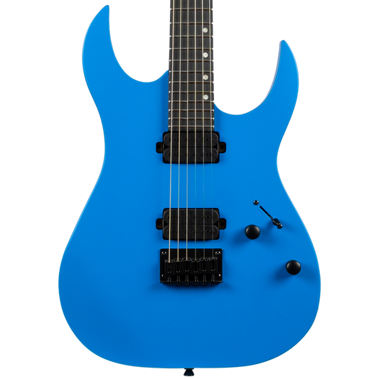 Spira S-400 MBL Electric Guitar, Satin Blue