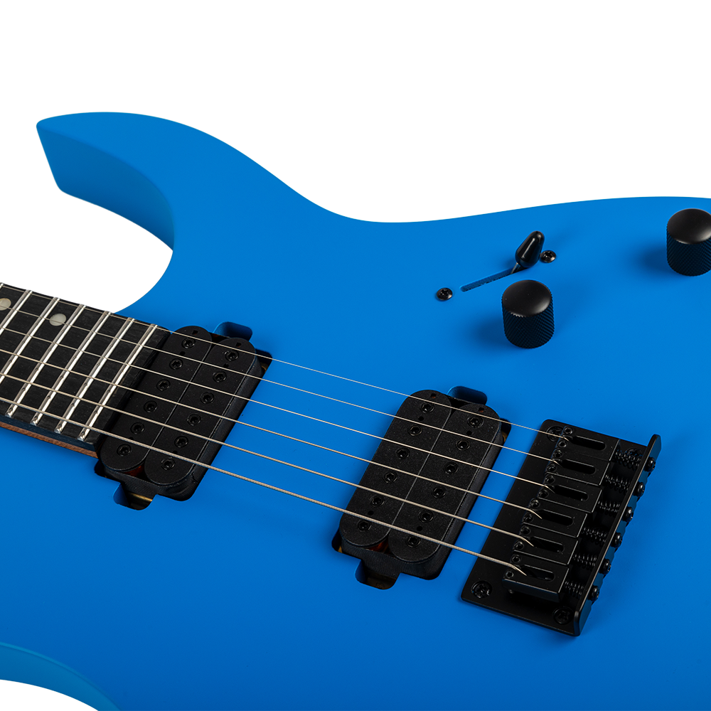 Spira S-400 MBL Electric Guitar, Satin Blue