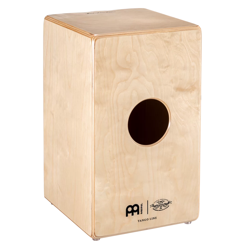 Meinl Artisan Edition AETLLE Tango Line Spanish Cajon, Light Eucalyptus Frontplate