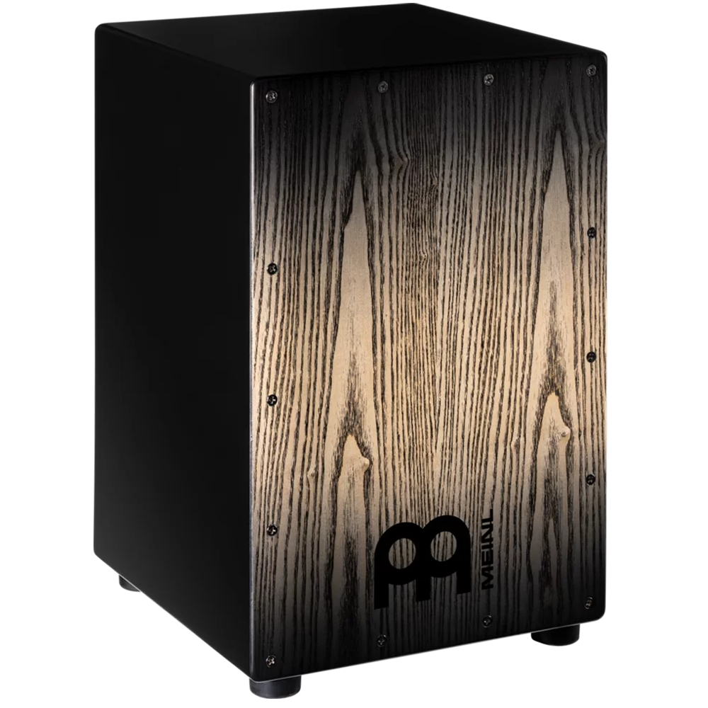 Meinl Percussion MCAJ100BK-CBF Headliner Series Snare Cajon, Charcoal Black Fade