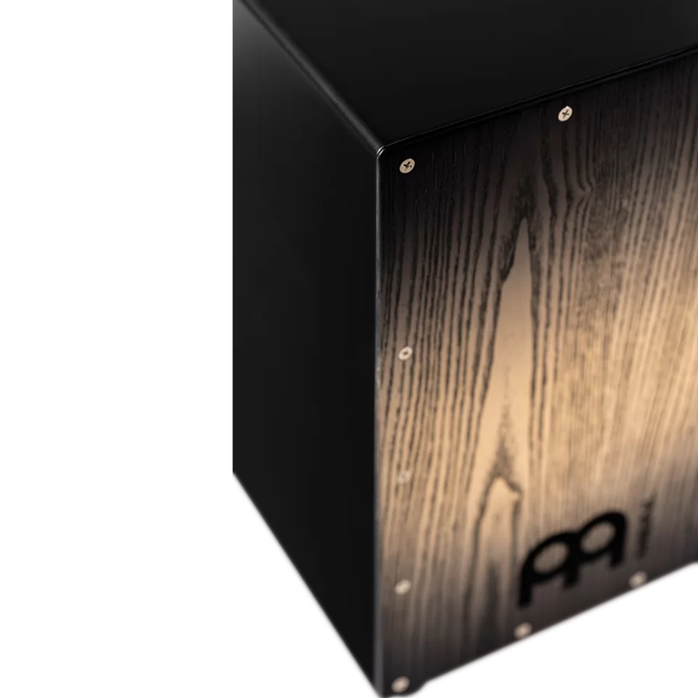 Meinl Percussion MCAJ100BK-CBF Headliner Series Snare Cajon, Charcoal Black Fade