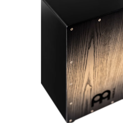 Meinl Percussion MCAJ100BK-CBF Headliner Series Snare Cajon, Charcoal Black Fade