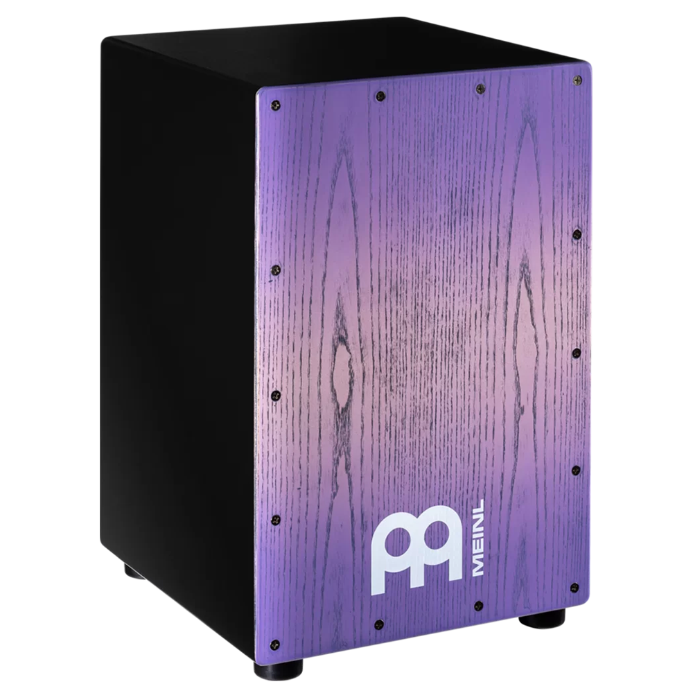 Meinl Percussion MCAJ100BK-LPF Headliner Series Snare Cajon , Lilac Purple Fade