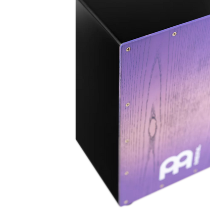 Meinl Percussion MCAJ100BK-LPF Headliner Series Snare Cajon , Lilac Purple Fade