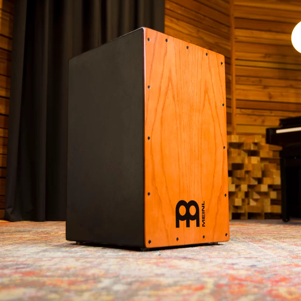 Meinl Percussion HCAJ3AWA String Cajon, Stained American White Ash
