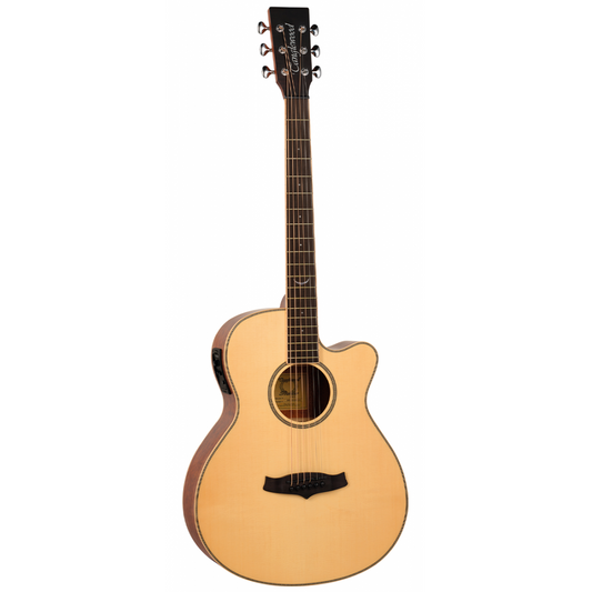 Tanglewood Sundance TP4CE Super Folk Electro-Acoustic Guitar, Natural