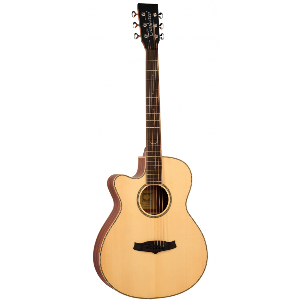 Tanglewood Sundance TP4CE, Left-Handed, Super Folk Electro-Acoustic Guitar, Natural