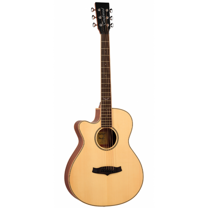 Tanglewood Sundance TP4CE, Left-Handed, Super Folk Electro-Acoustic Guitar, Natural