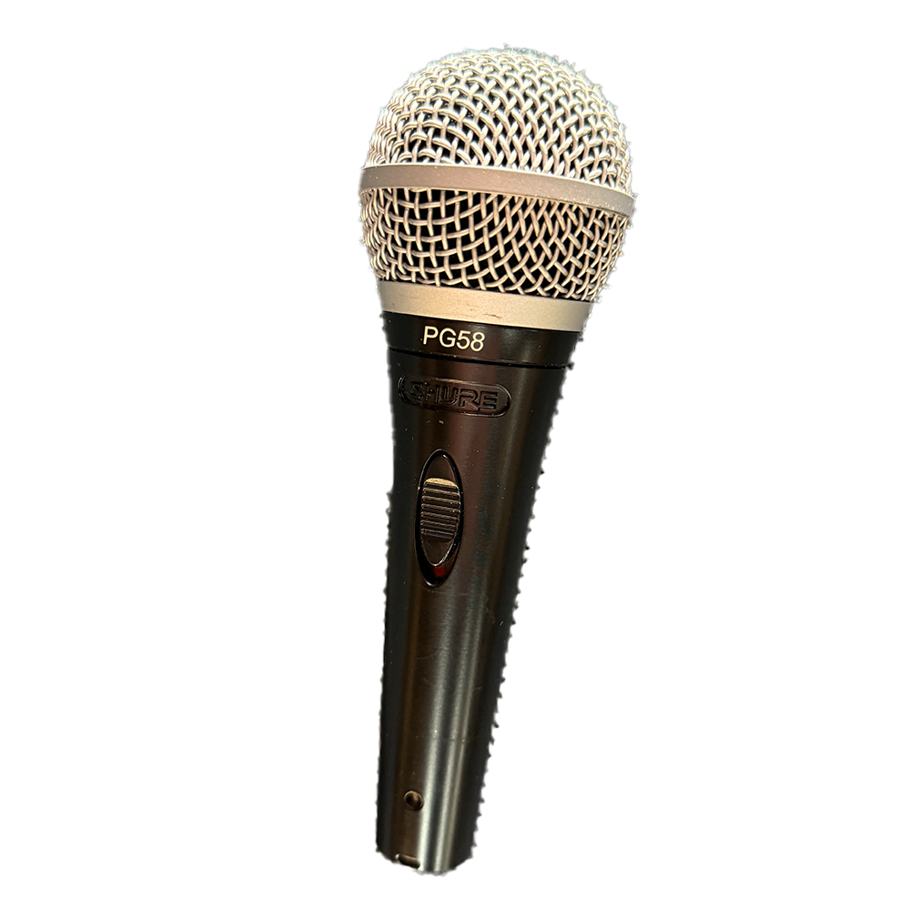 Shure PGA58 Cardioid Dynamic Vocal Microphone (Pre-Owned)