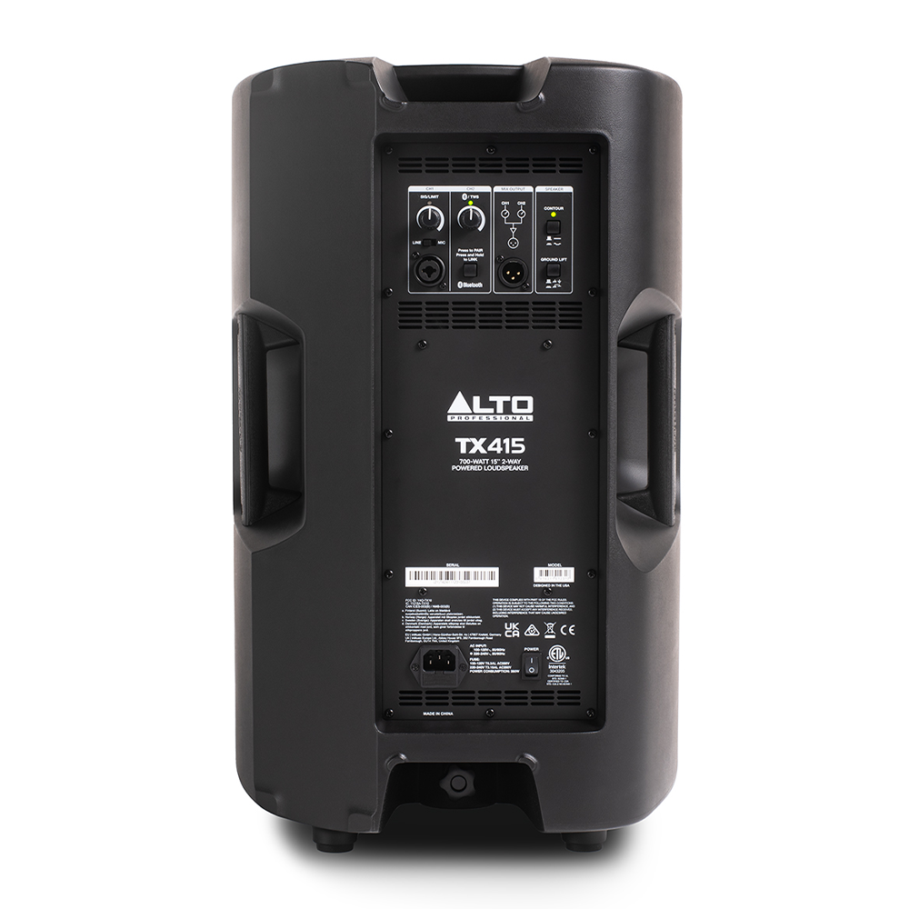 Alto Professional TX415, 700W 15-inch Powered Loudspeaker with Bluetooth
