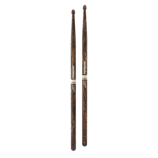 Promark Rebound Hickory 5B Lacquered FireGrain Drumsticks