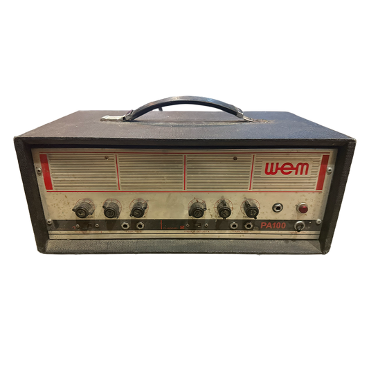 WEM PA-100 Solid State 100W Amplifier Head (Pre-Owned)