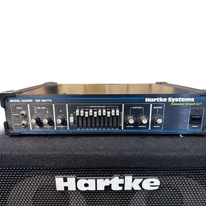Hartke HA3500 350-watt Bass Amplifier with Tube Preamp + 4.5XL Bass Cabinet (Pre-Owned)