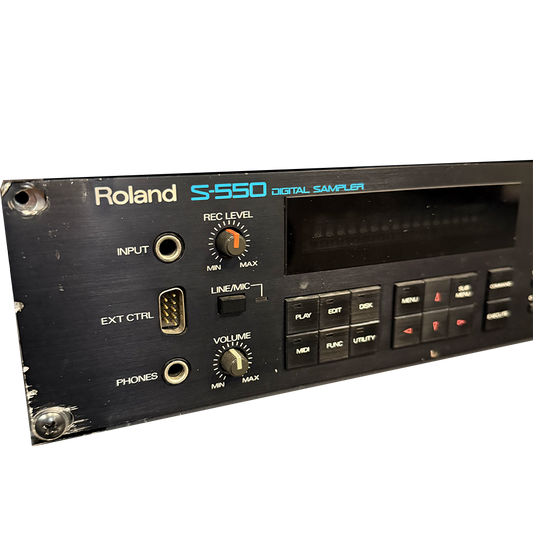 Roland S-550 Digital Sampler w/Nalbantov USB Drive (Pre-Owned)