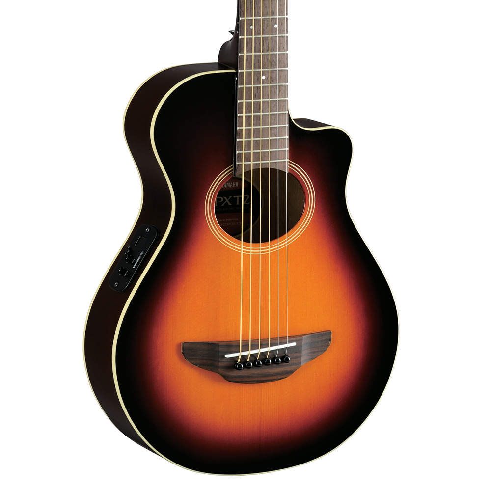 Yamaha APXT2 Travel Electro-Acoustic Guitar, Old Violin Sunburst