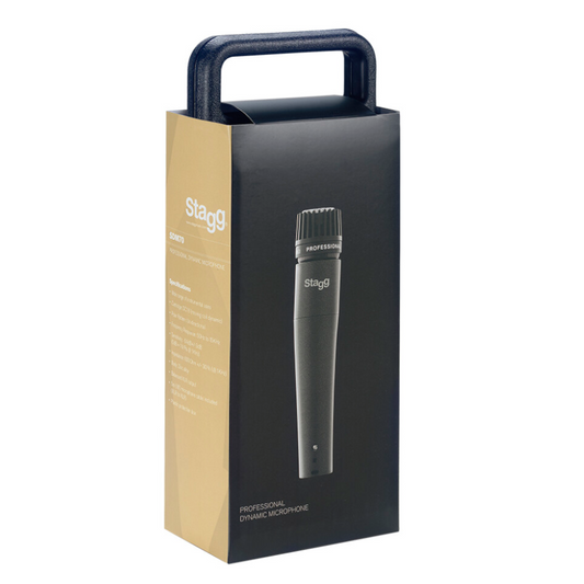 Stagg SDM70 Dynamic Mic, Black
