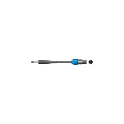 Standard Essential Speaker Leads 6.3mm Mono Jack Plug - Speaker Plug