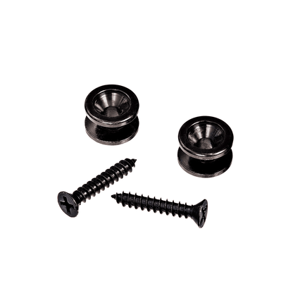 D'addario Brass End Pins 2pk, Black