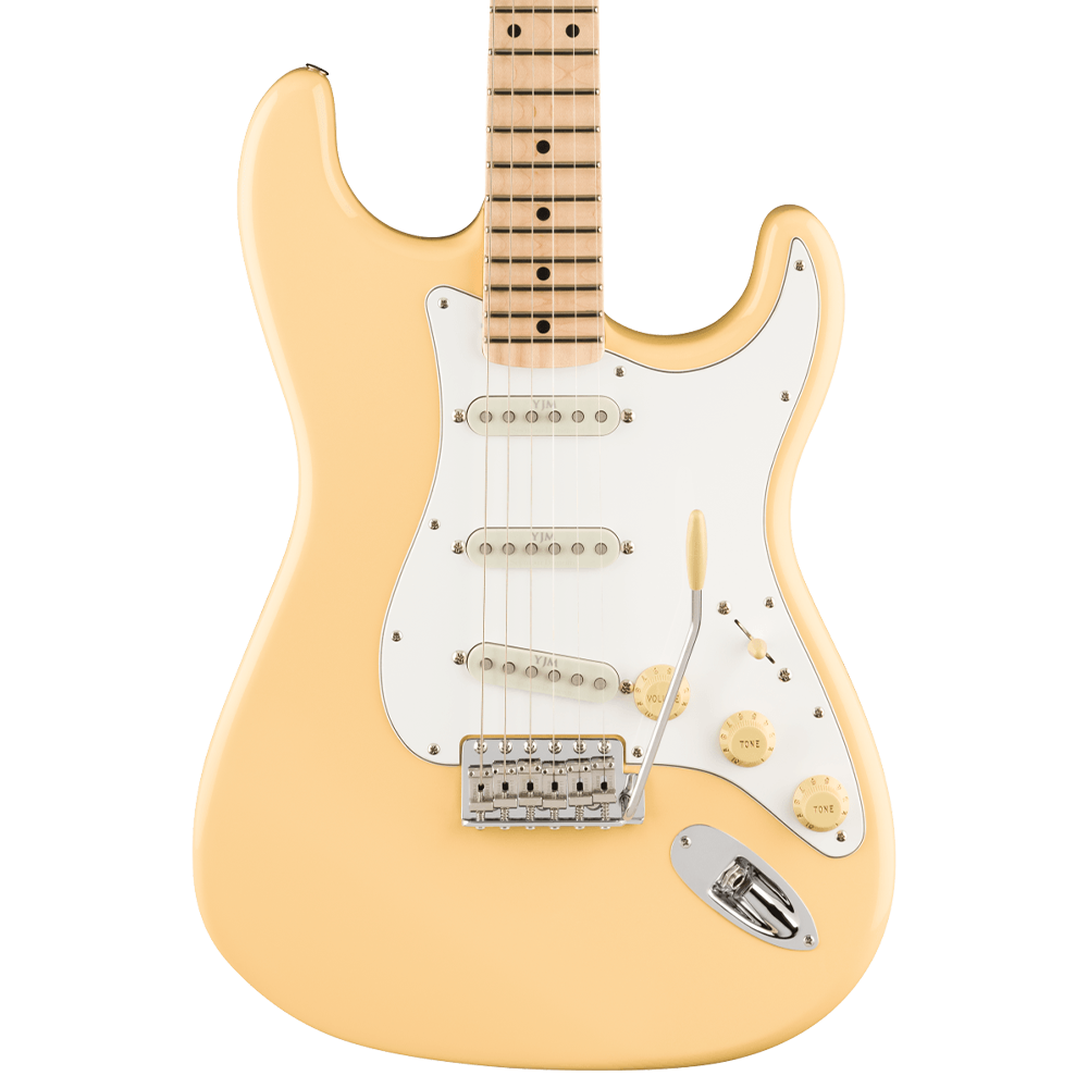 Fender Yngwie Malmsteen Stratocaster, Scalloped Maple Fingerboard, Vintage White